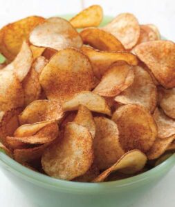 Home Baked Potato Chips Recipe Image